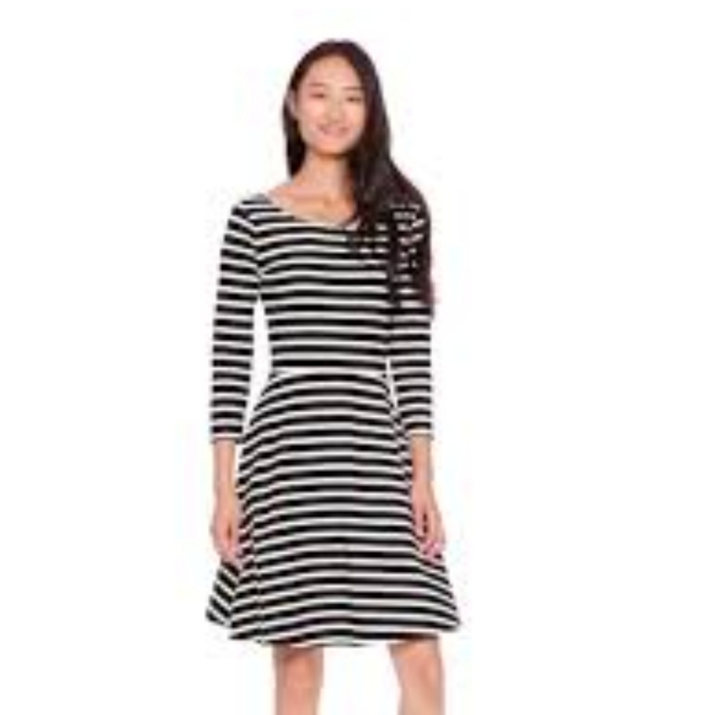 New With Tags Old Navy Striped 3/4 Sleeve T-Shirt Dress Size Large
